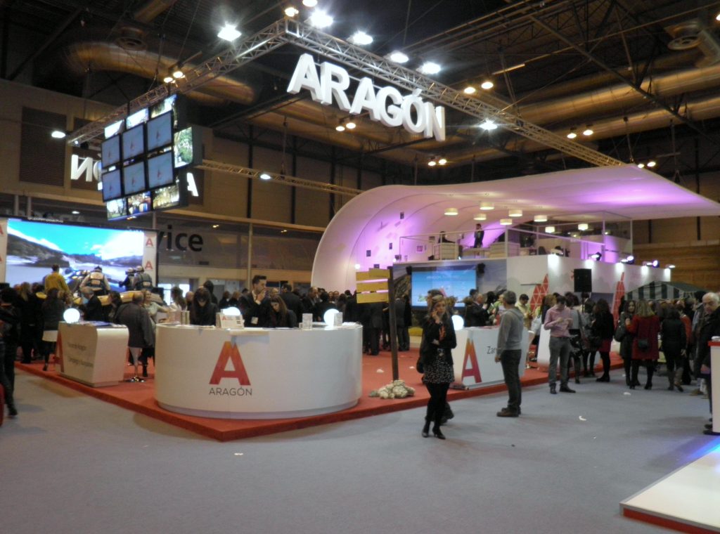El pabellón de Aragón en FITUR 2014