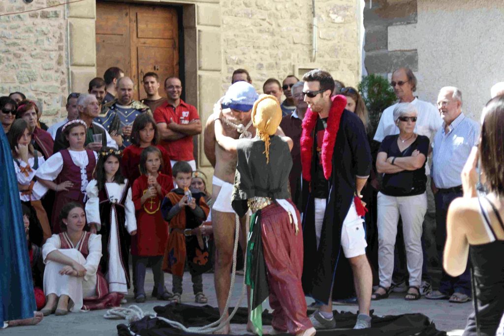 Teatro de calle en las Jornadas del Santo Grial