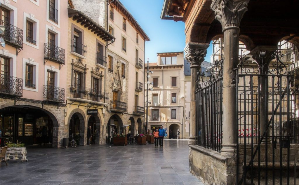 Plaza de la Catedral de Jaca